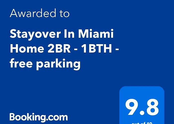 Stayover In Miami Home 2Br - 1Bth - Free Parking
